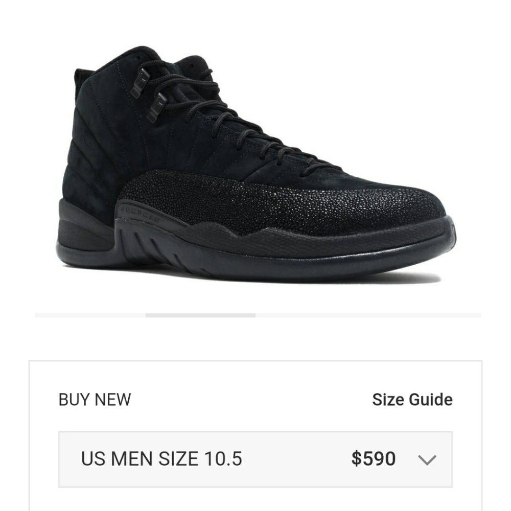 Jordan 12,OVO BLACK!